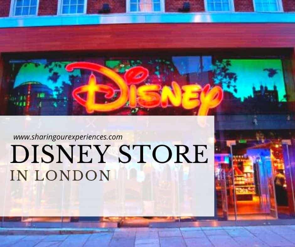 Disney store in London