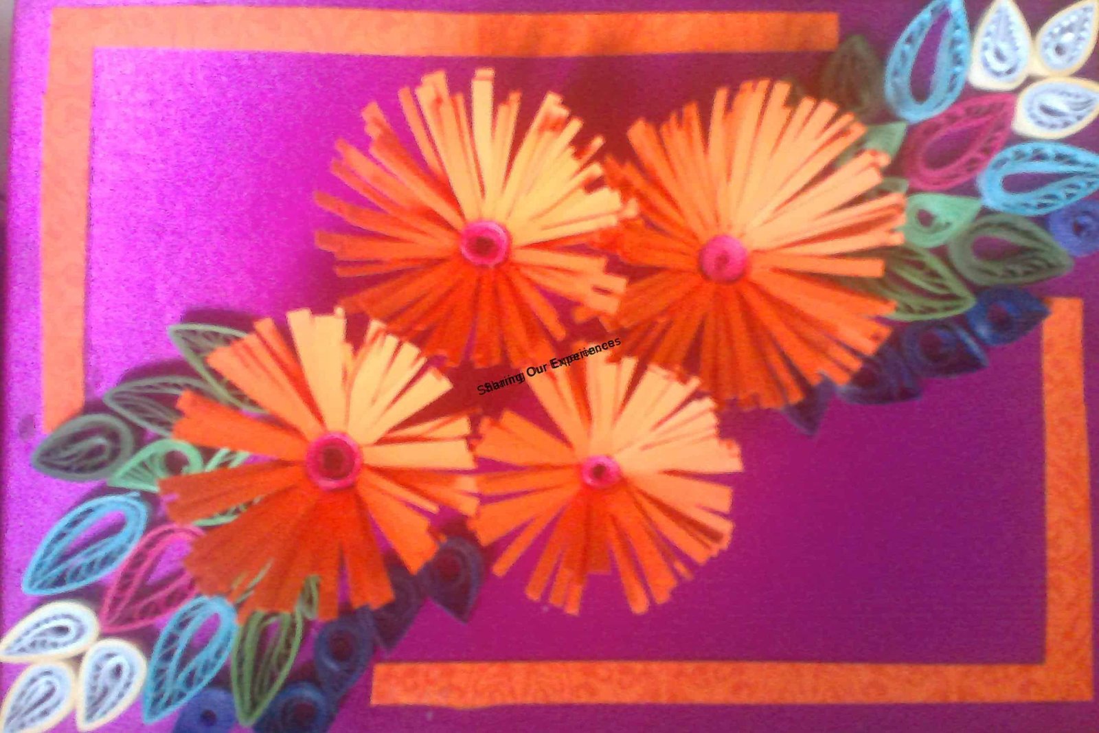 Paper Quilled Flowers