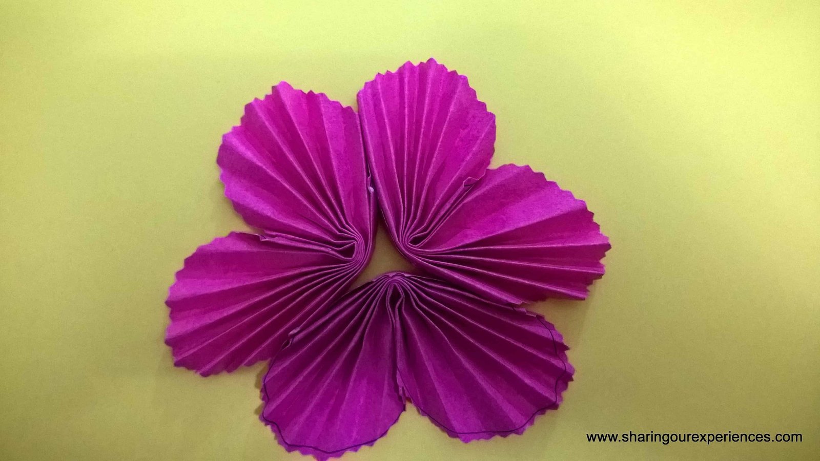 paper flowers tutorial 8