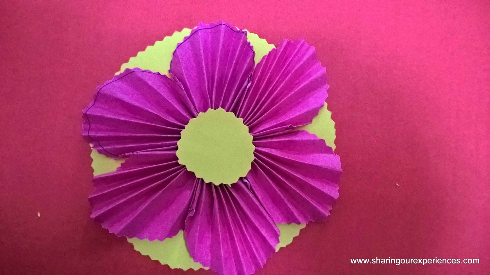 how to make paper flowers