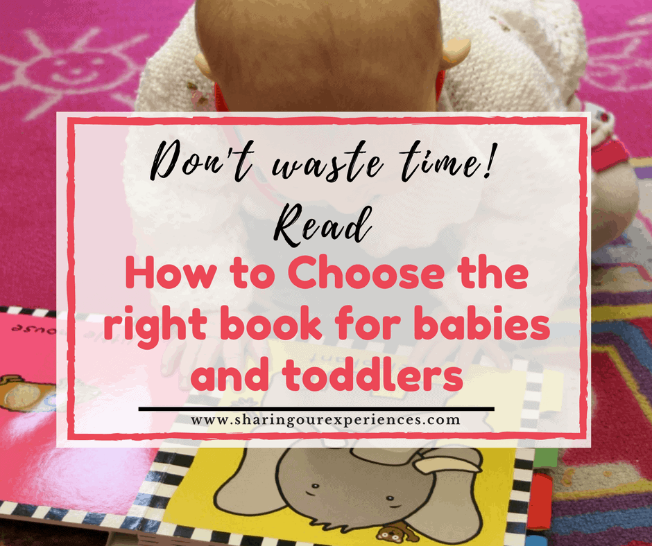 How to choose right books for babies and toddlers