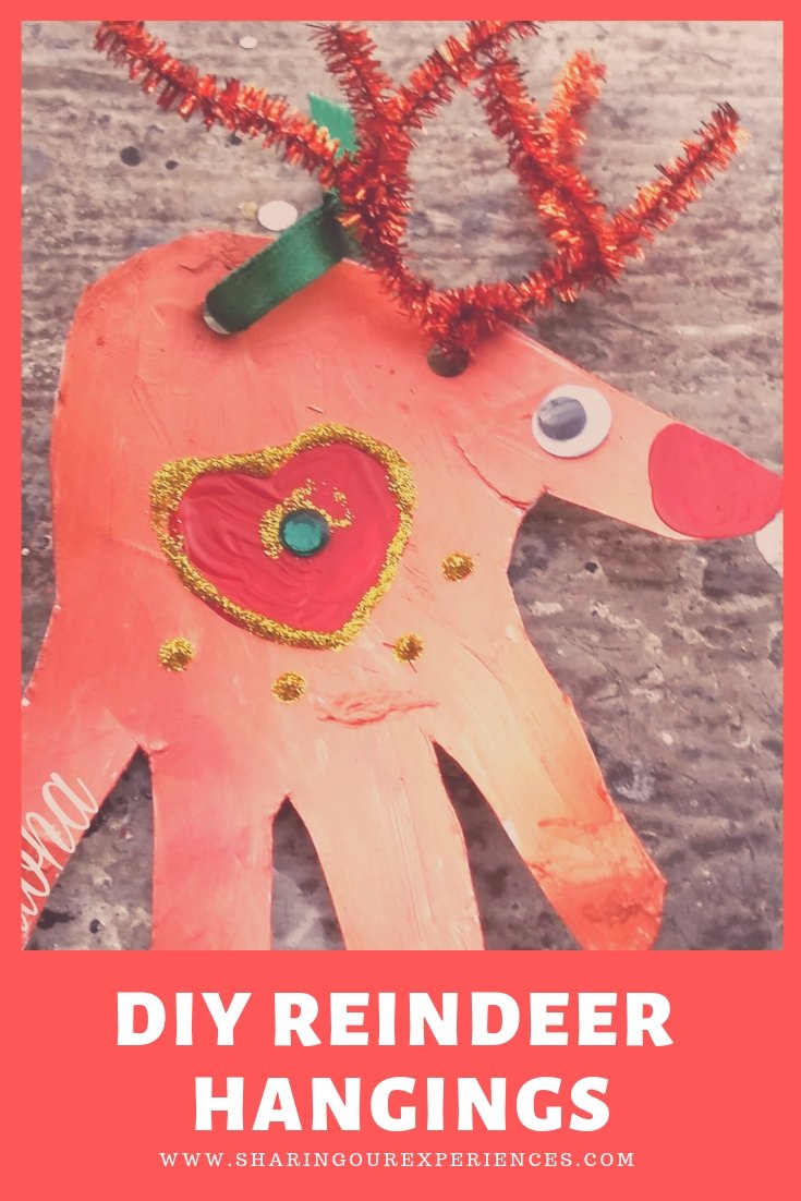 Diy reindeer hangings