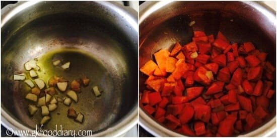 Sweet Potato Carrot Soup GK Food Diary