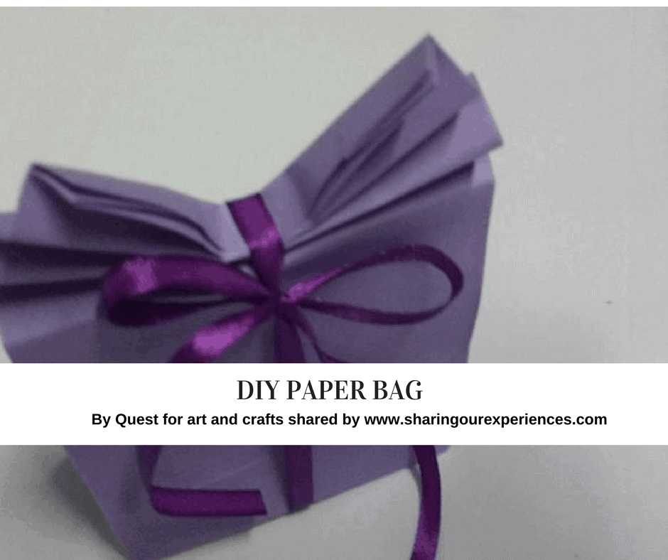 how to make paper bags at home step by step