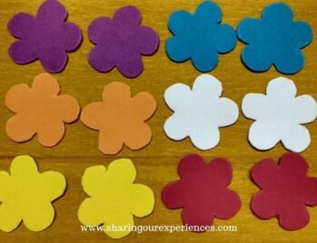 How to make Foam Flowers - Sharing Our Experiences