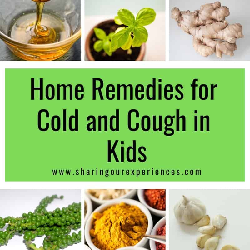 Home Remedies for Cold and Cough in Kids