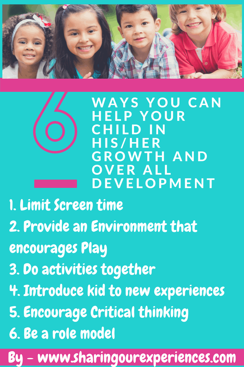 How to contribute to your child's growth and development