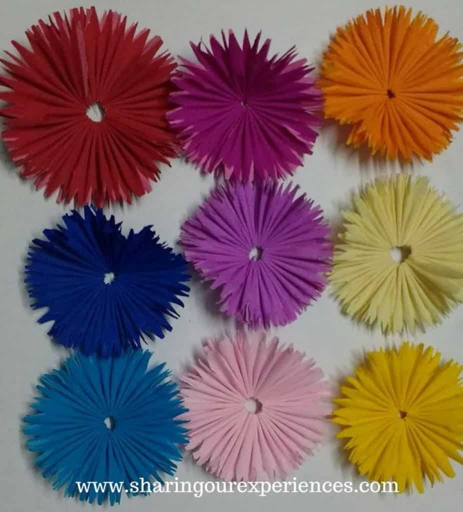 How to make Crepe Paper Daisies Sharing Our Experiences