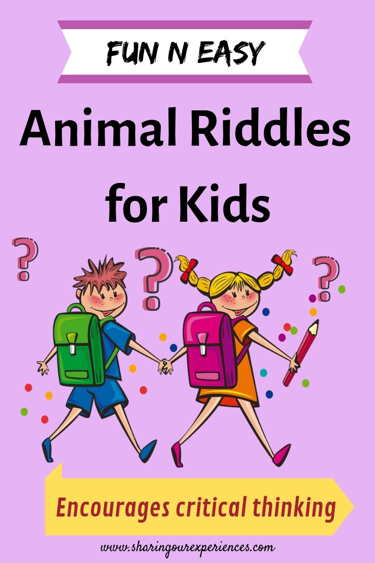 Easy Riddles for kids - Excellent way to encourage critical thinking