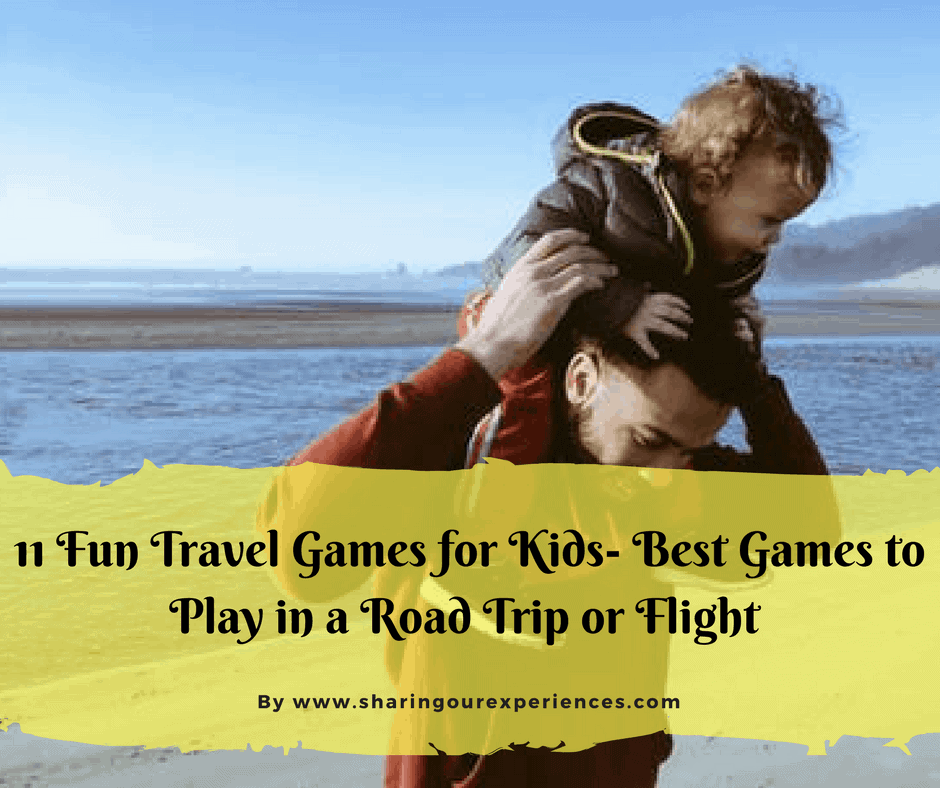 11 fun travel games for kids - best games to play on a road trip or flight