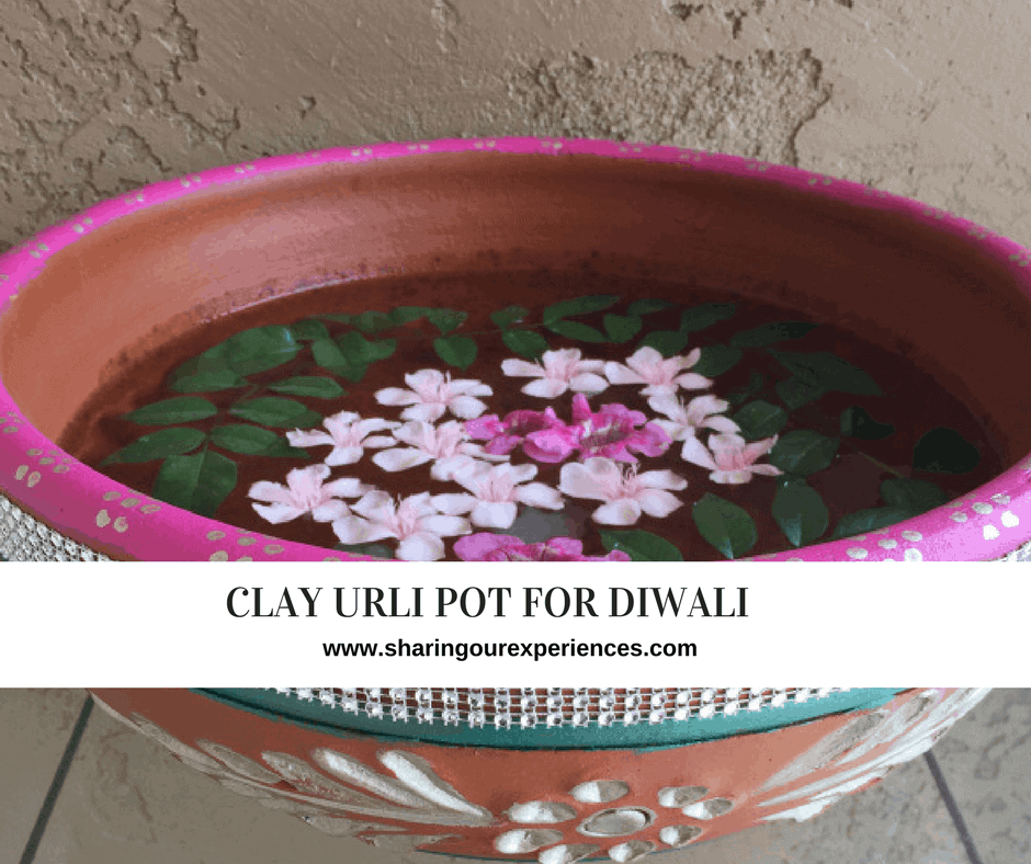 clay urli pot for Diwali