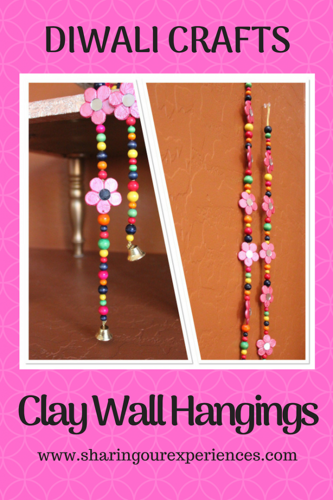 Clay wall Hanging Easy home decor Diwali craft