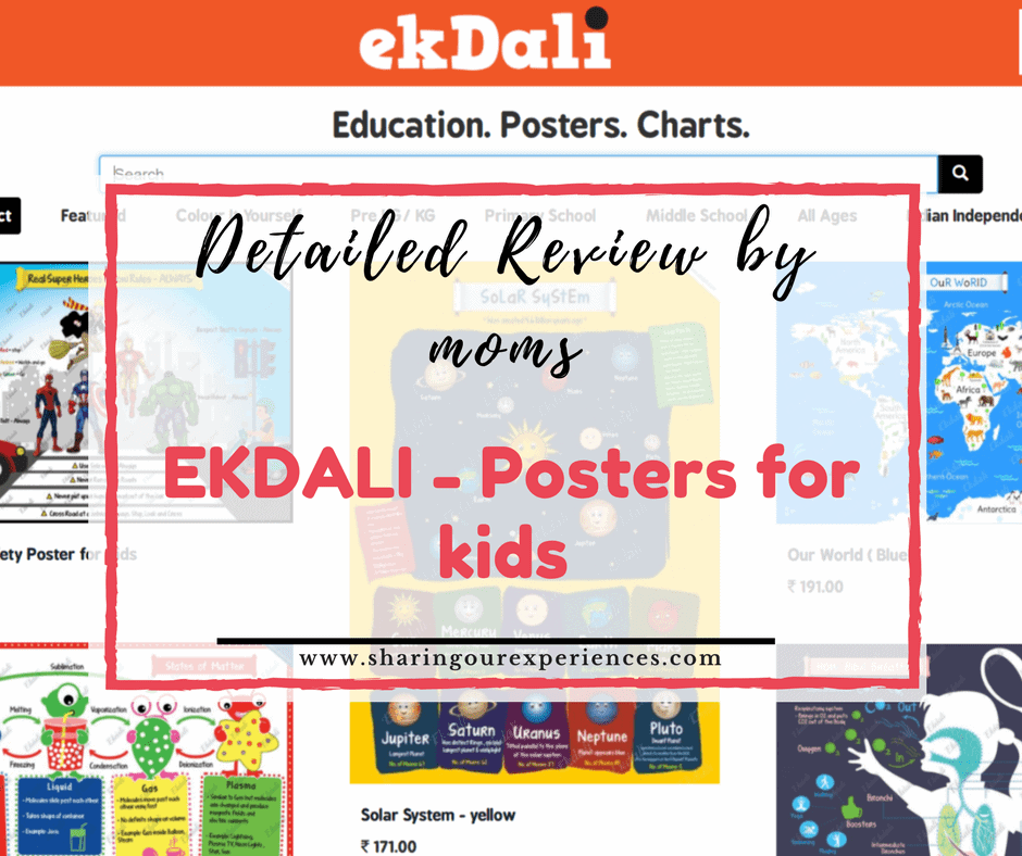 Review Ekdali posters for kids