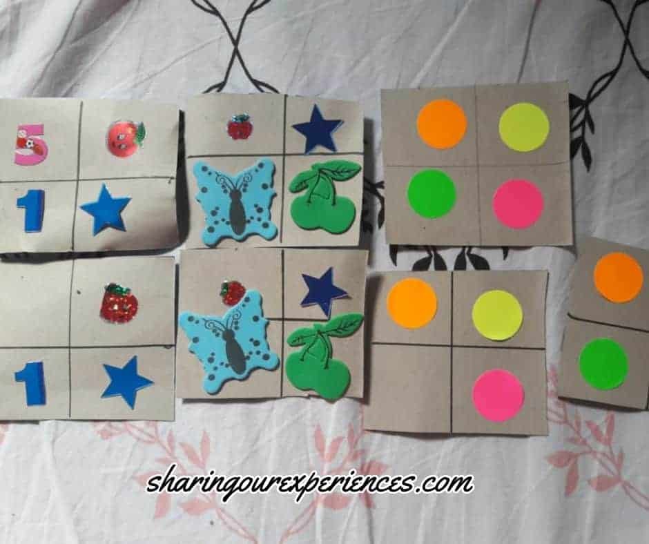 easy Visual Spatial Intelligence activities for preschoolers and toddlers kids