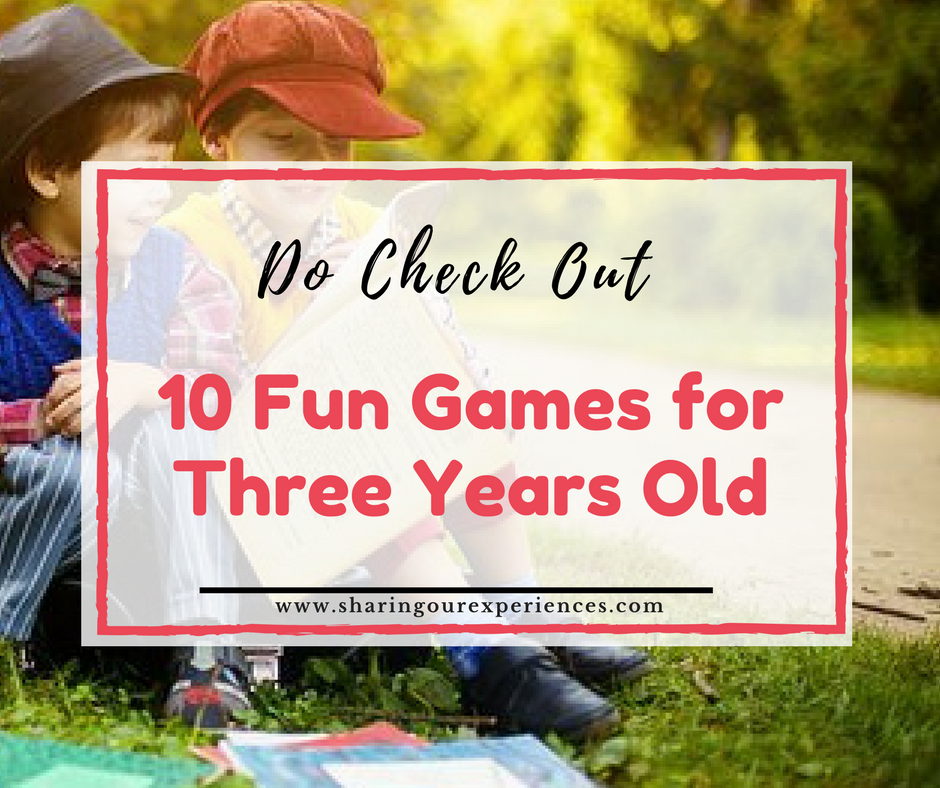 10 fun games for three years old