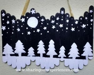 Icecream painting wall hanging