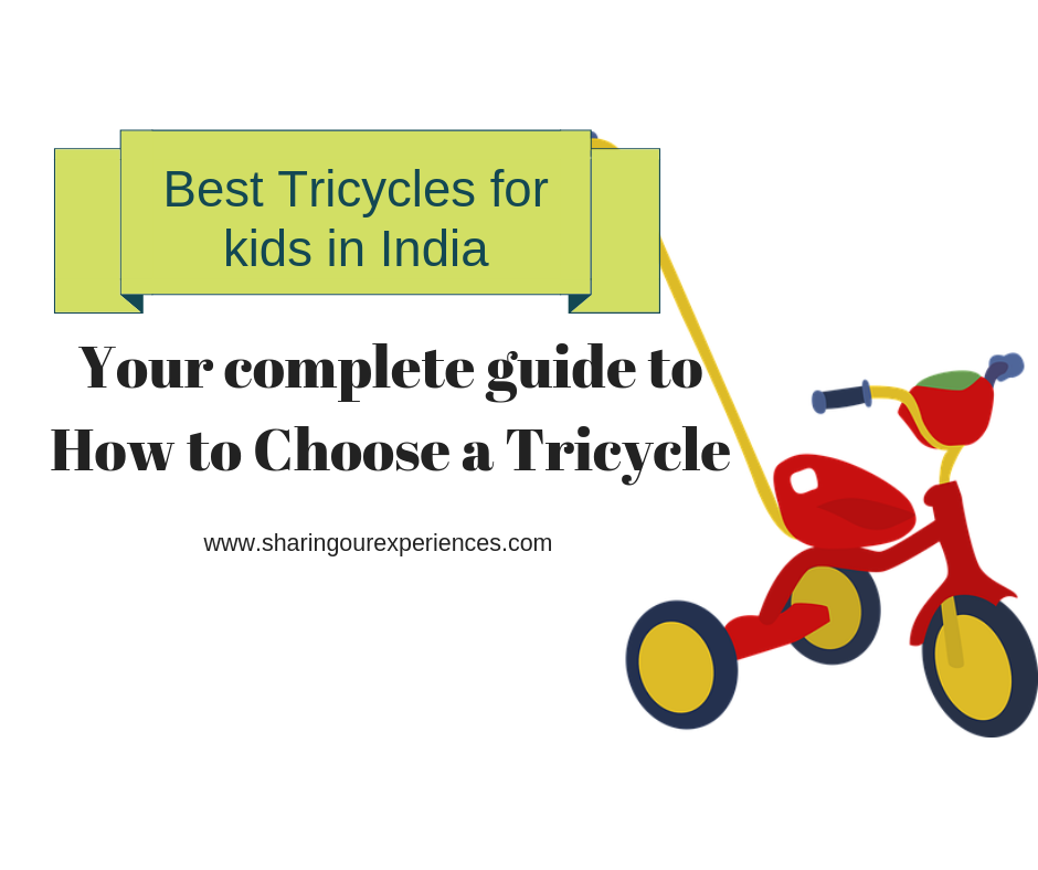 Best tricycles for 2 year old toddlers and kids in India
