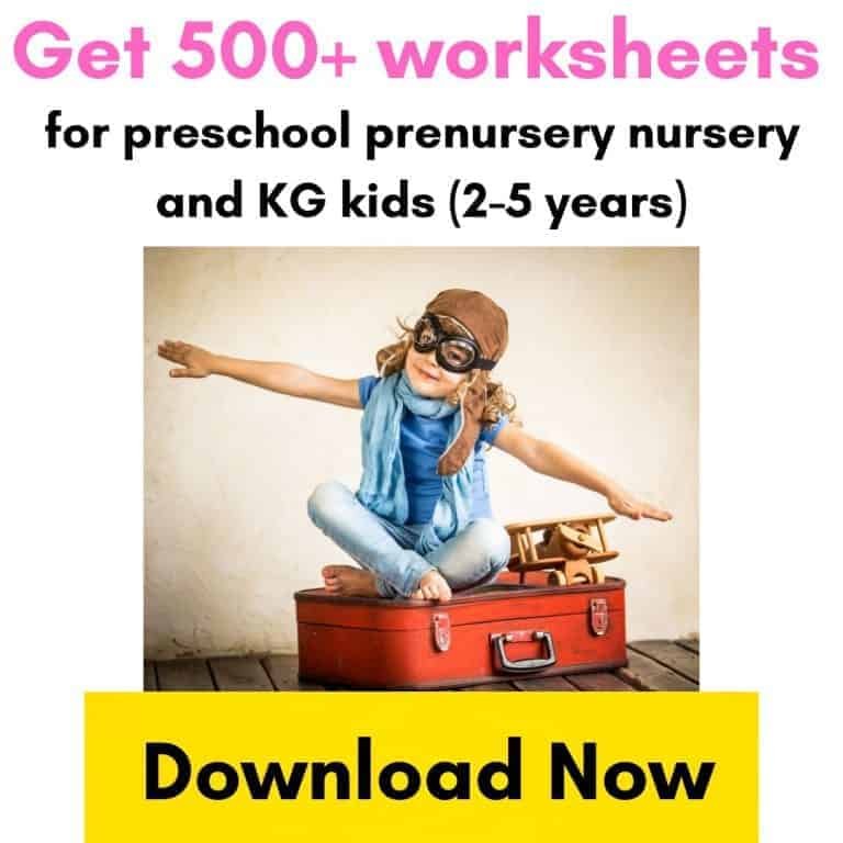 Pre writing worksheets pdf for toddlers and preschoolers