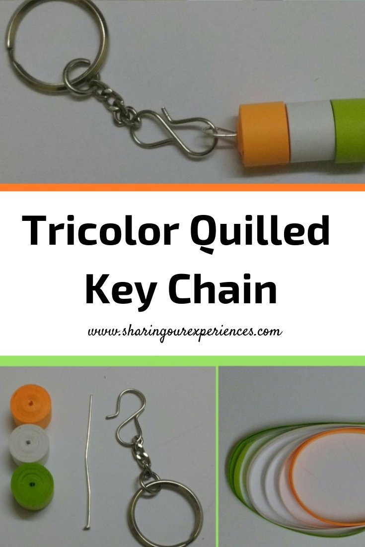 Quilled Key chain