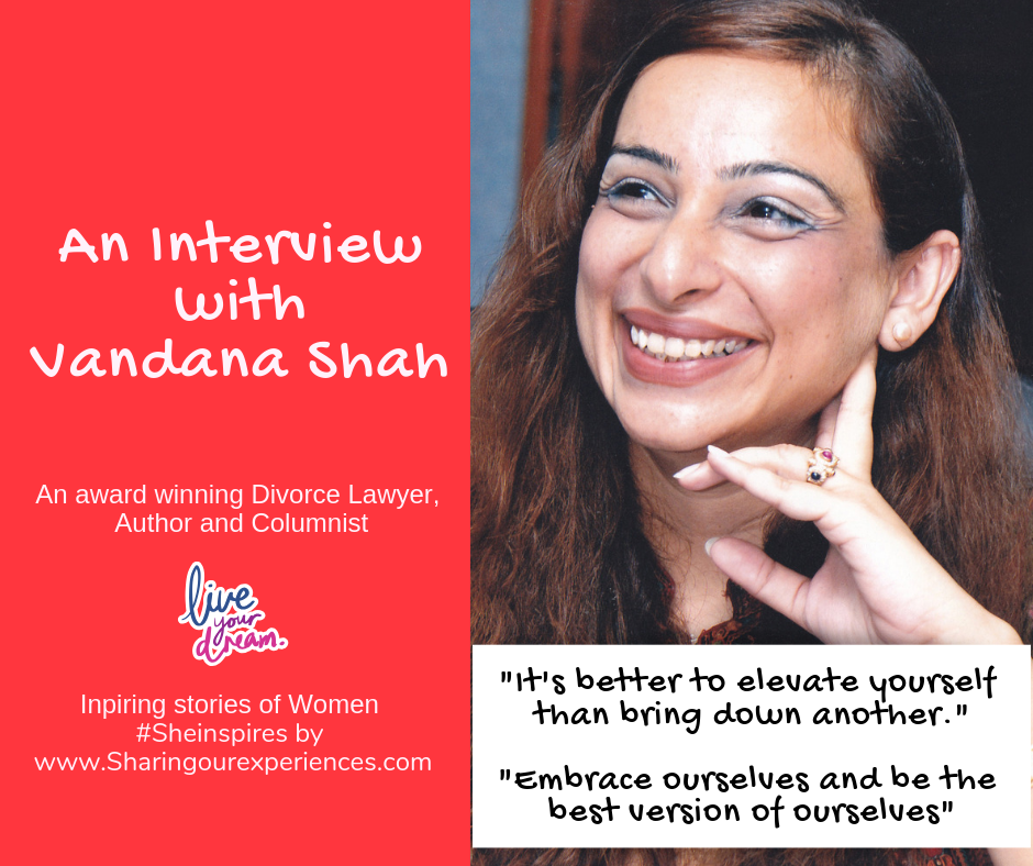 an interview with Vandana Shah