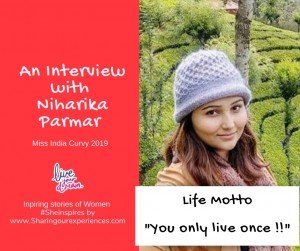 Meet Niharika Parmar - Miss India Curvy 2019
