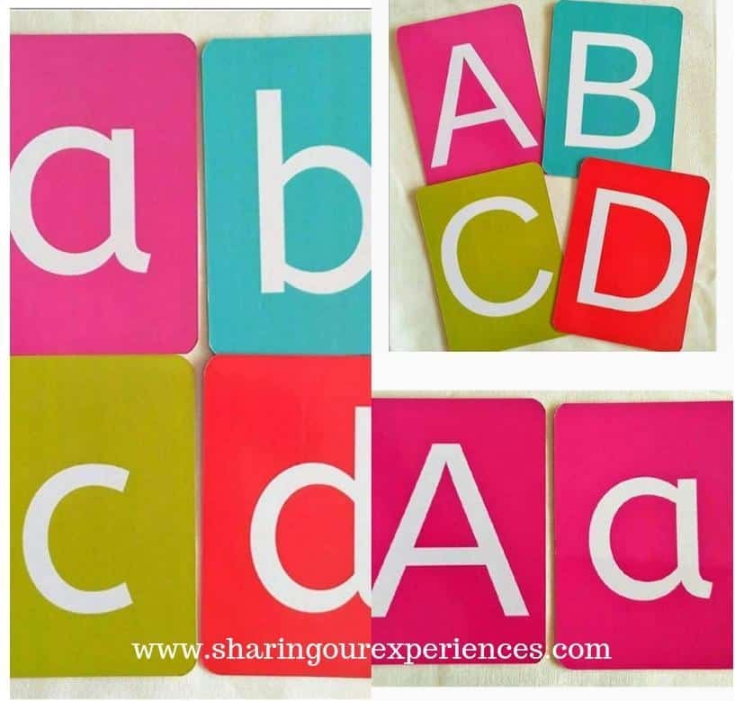 how to teach alphabets