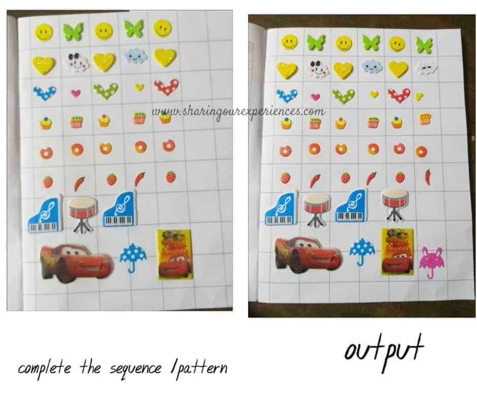 Easy stickers games for improving Visual discrimination. If you are looking for how to improve Visual Discrimination skills of preschoolers? Check out these easy Visual Discrimination activities and games for preschoolers at home that you can easily play or set up with things available at home.