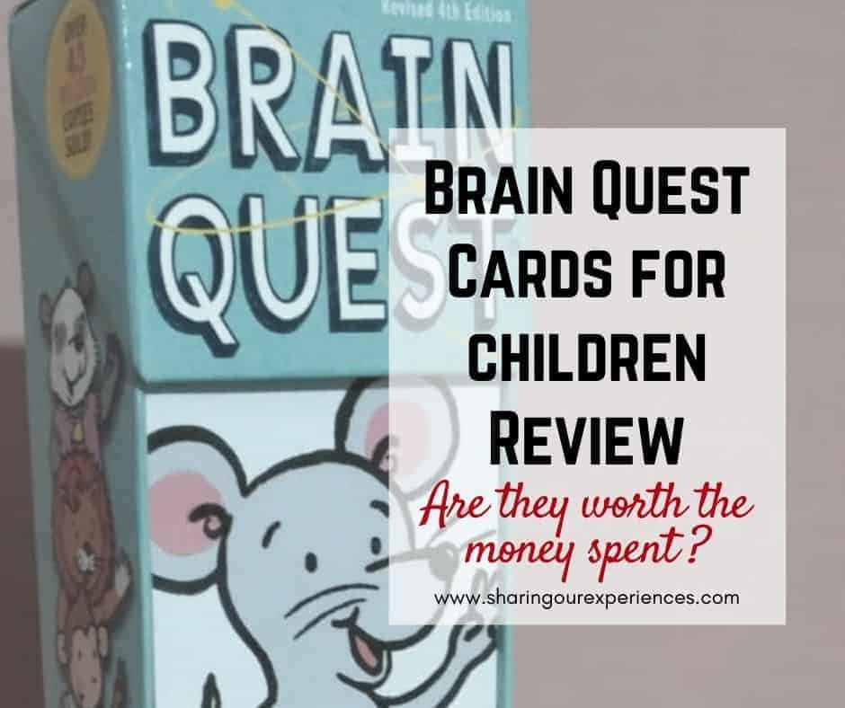 Brain Quest Cards for children Review