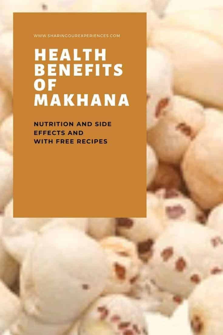 Health benefits of makhana