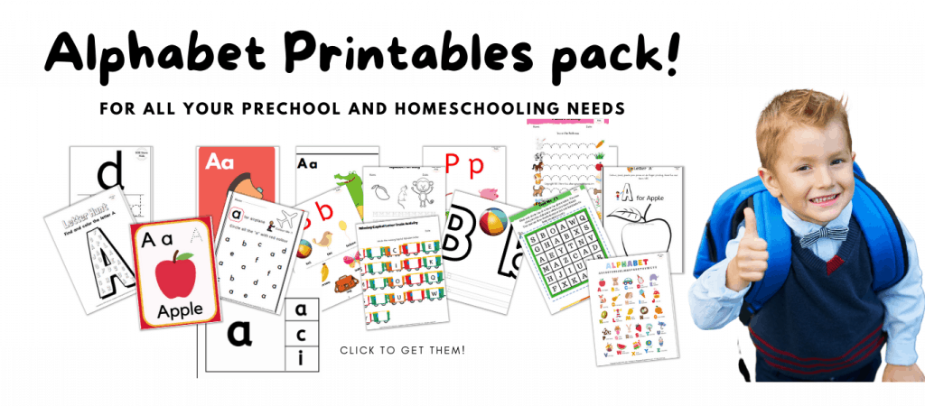 Alphabet bundle pack hands on activities for learning letters of the alphabet