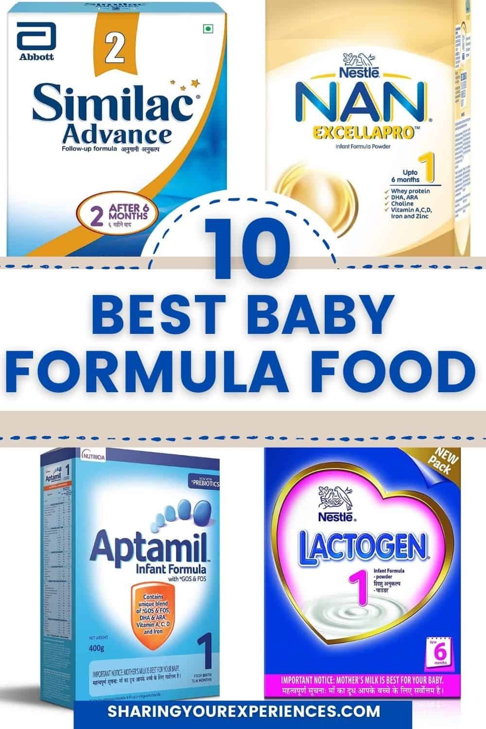 Best Formula Food for Babies Healthiest Alternative to Breast Milk