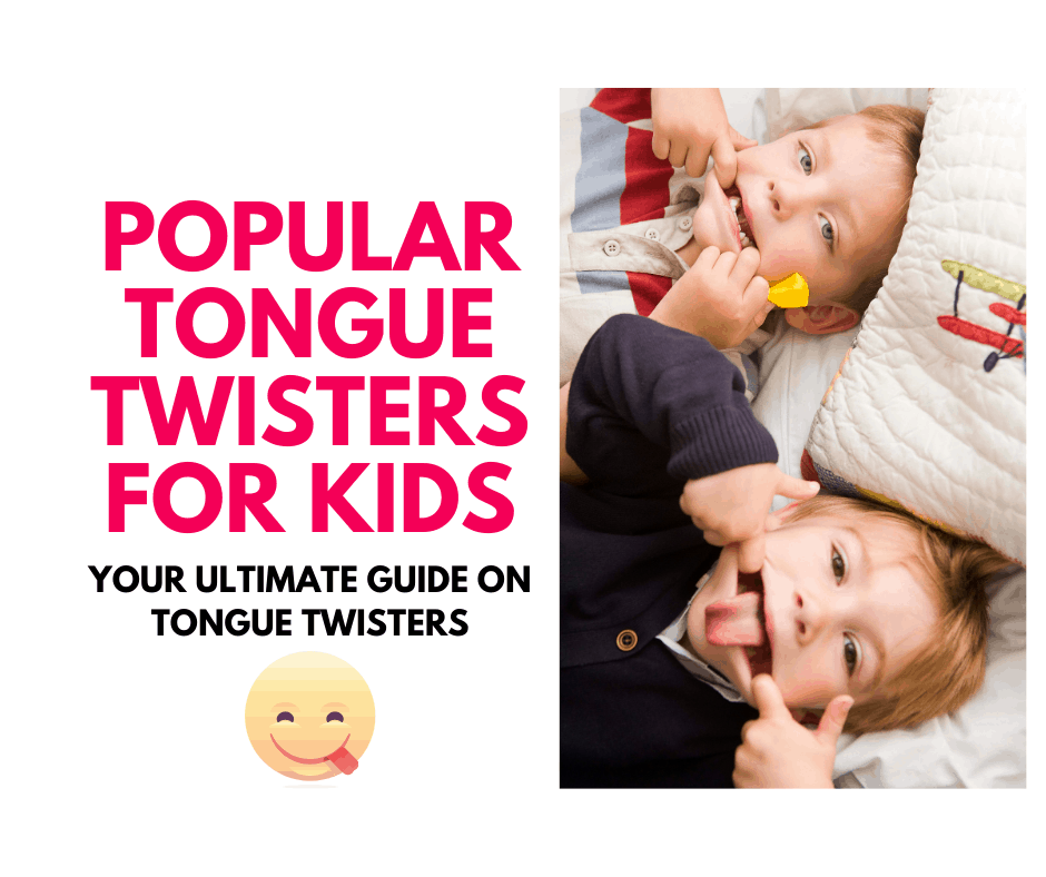 Best popular Funny Tongue twisters for kids English FREE pdf benefits