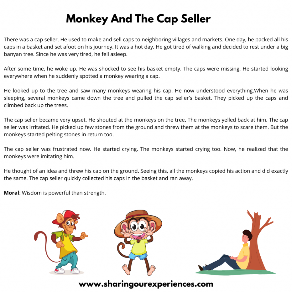 Short Moral Stories For Kids Printables