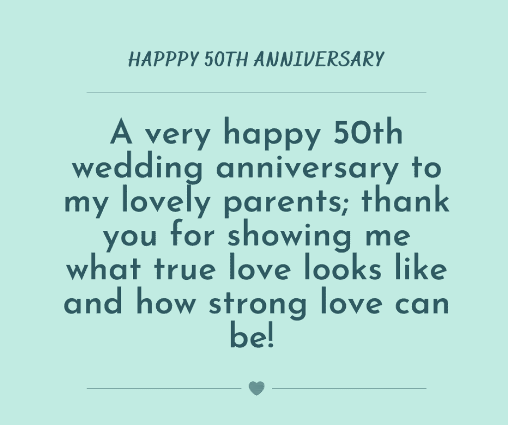 Wedding Anniversary Wishes for Parents