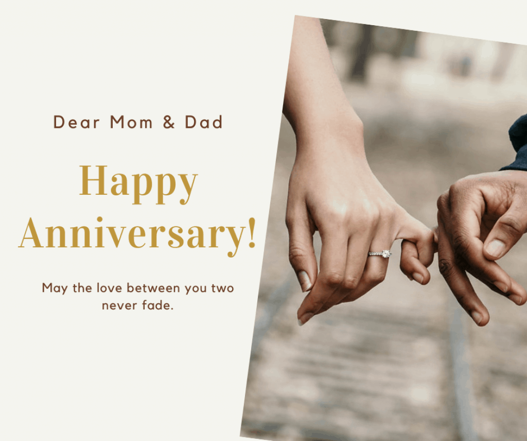 Wedding Anniversary Wishes for Parents