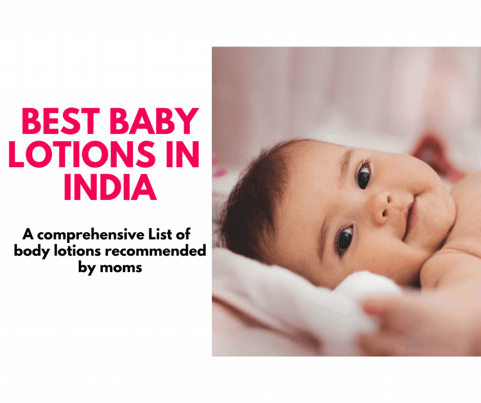 10 Best Baby Lotions newborns in India (Updated 2023) Sharing Our