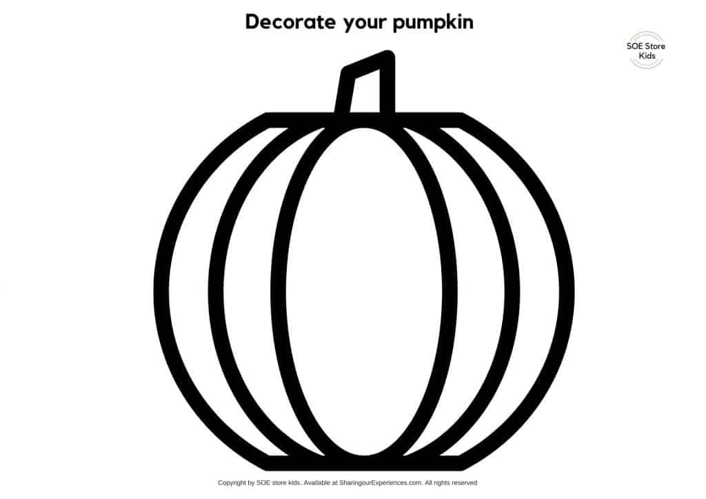 Decorate Your Pumpkin