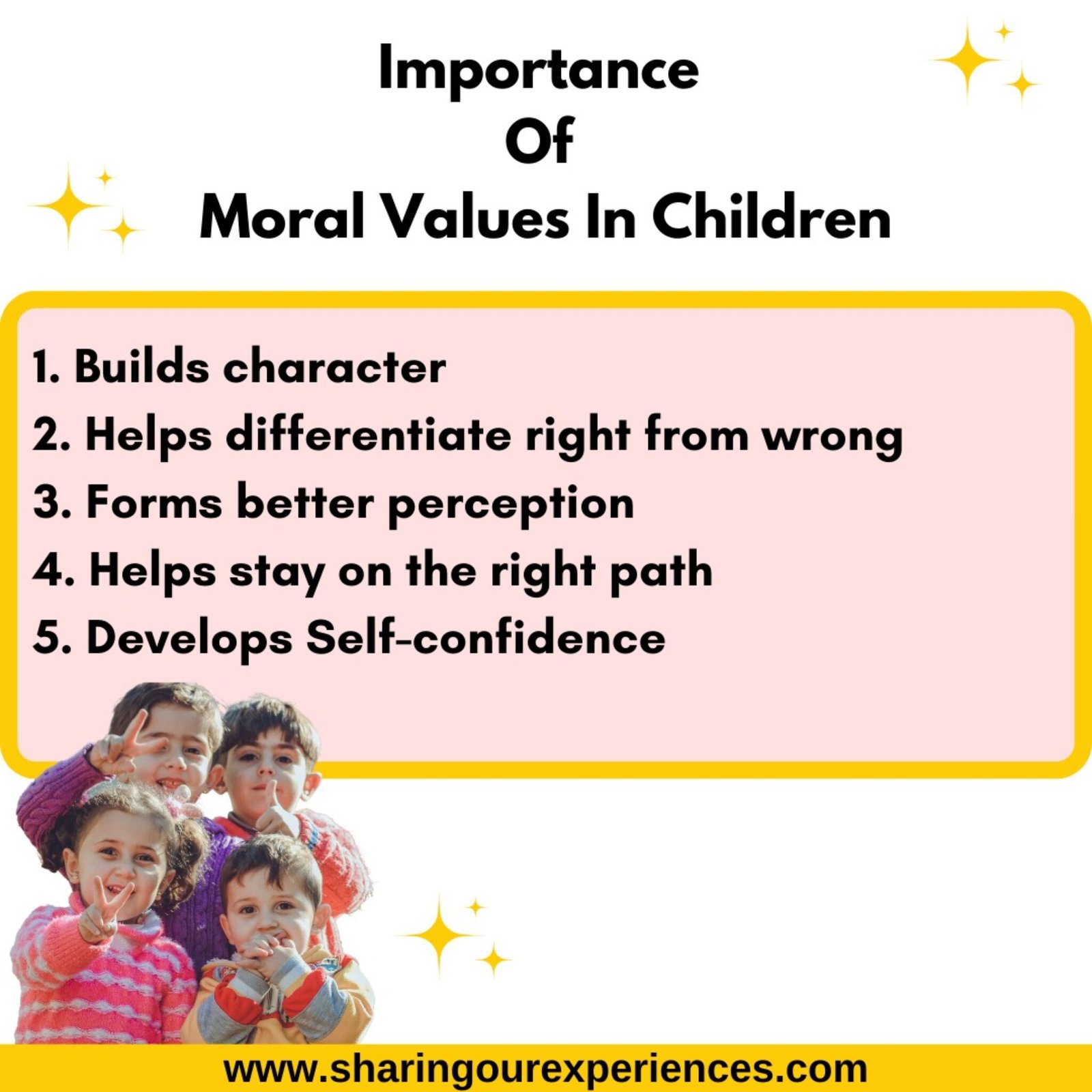 presentation on moral values