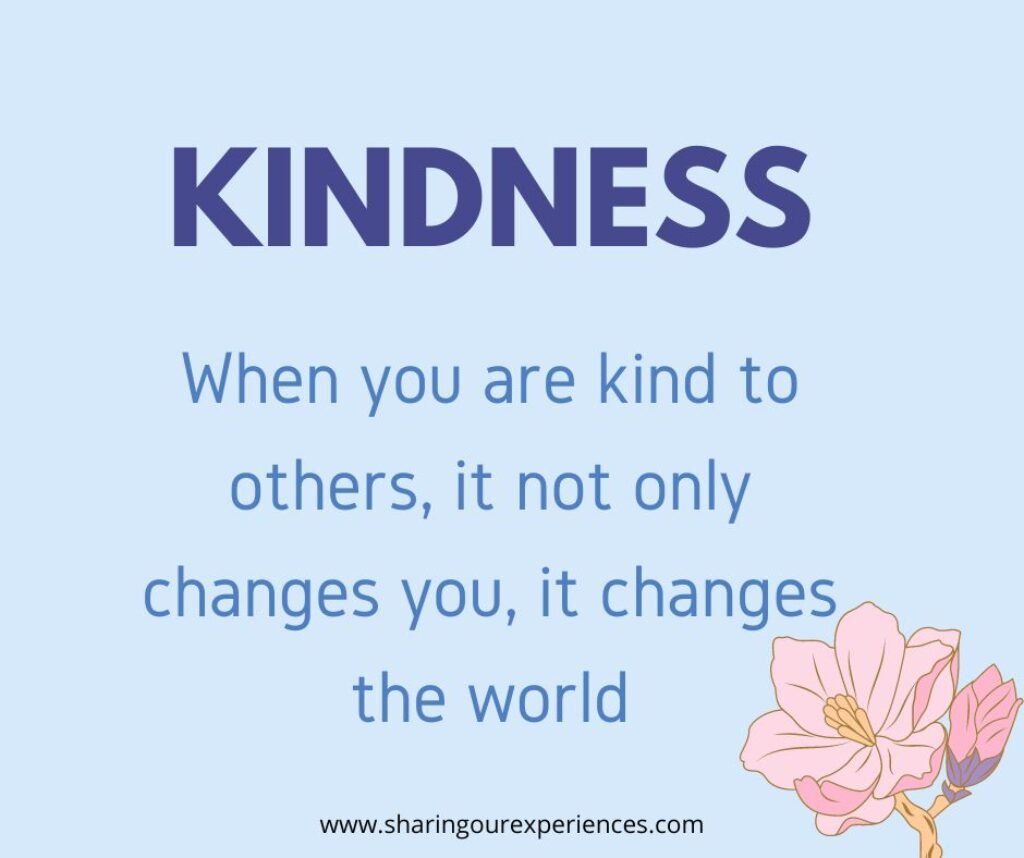 thoughts on kindness 