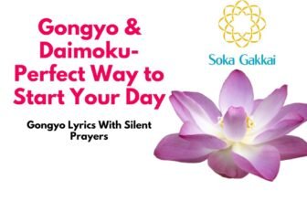 slow daimoku gongyo Soka gakkai