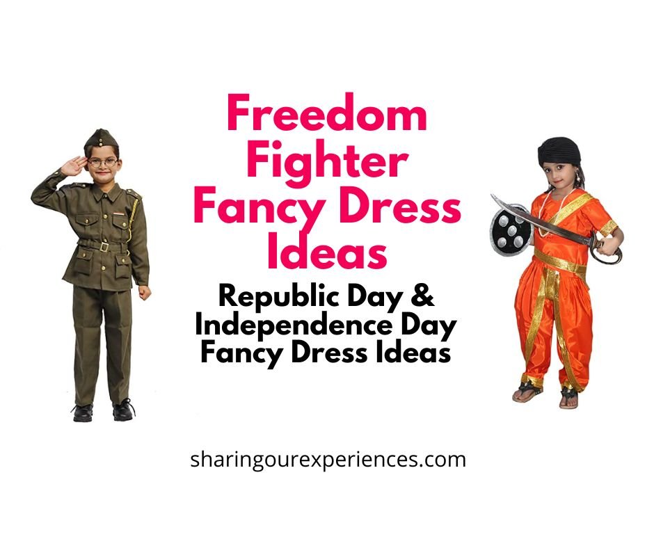 freedom fighter fancy dress ideas for kids