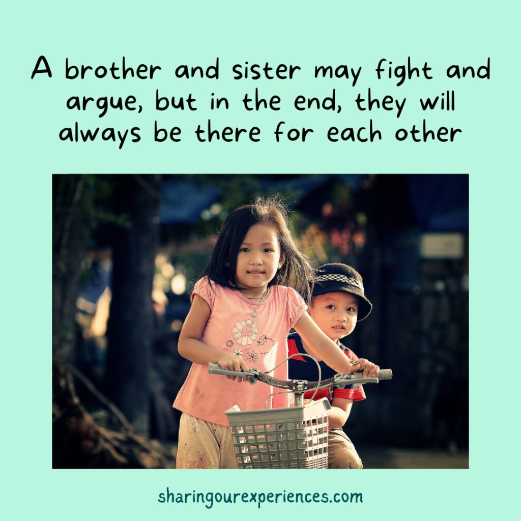 Best heart touching brother sister quotes