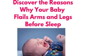 Baby flailing arms and legs before sleep