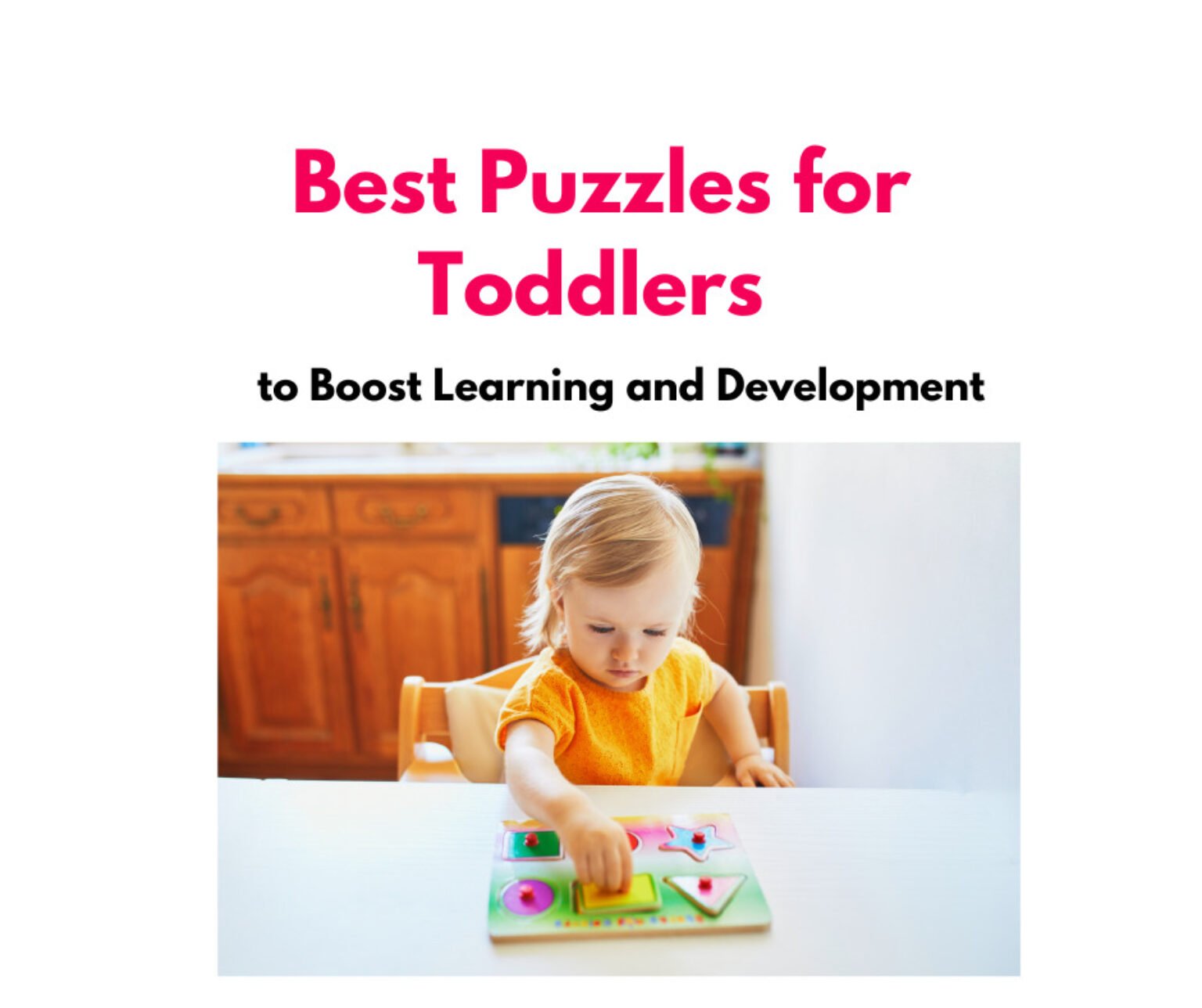 Top picks best puzzles for toddlers to boost learning and development 