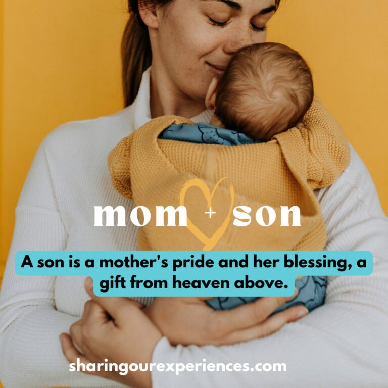 Celebrate the Unbreakable Bond Heartwarming Mother and son Bonding