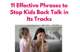 Phrases That Stop Back Talk kids