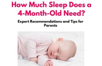how much sleep does a 4 month old need