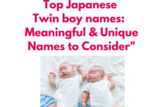 japanese twin boy names
