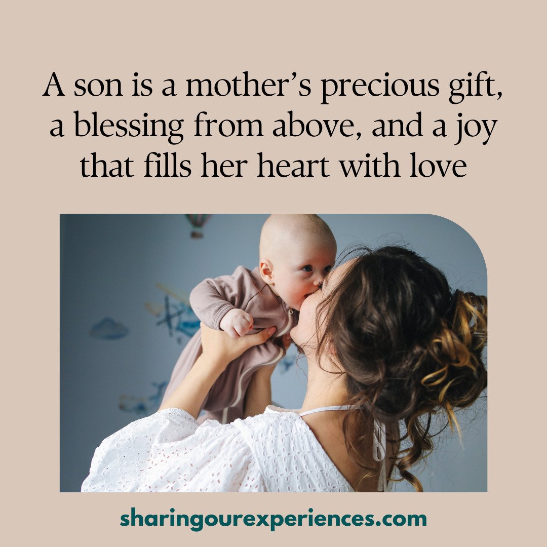Celebrate the Unbreakable Bond: Heartwarming Mother and son Bonding ...