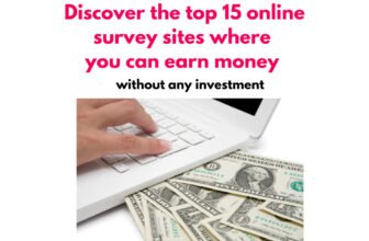 online survey sites earn money without investment